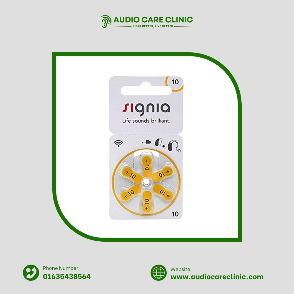 Signia 10 Size Hearing Aid Battery