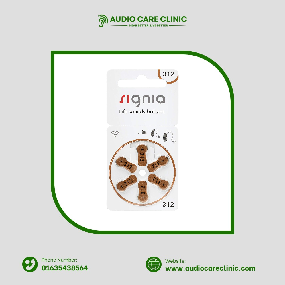 Signia 312 Size Hearing Aid Battery